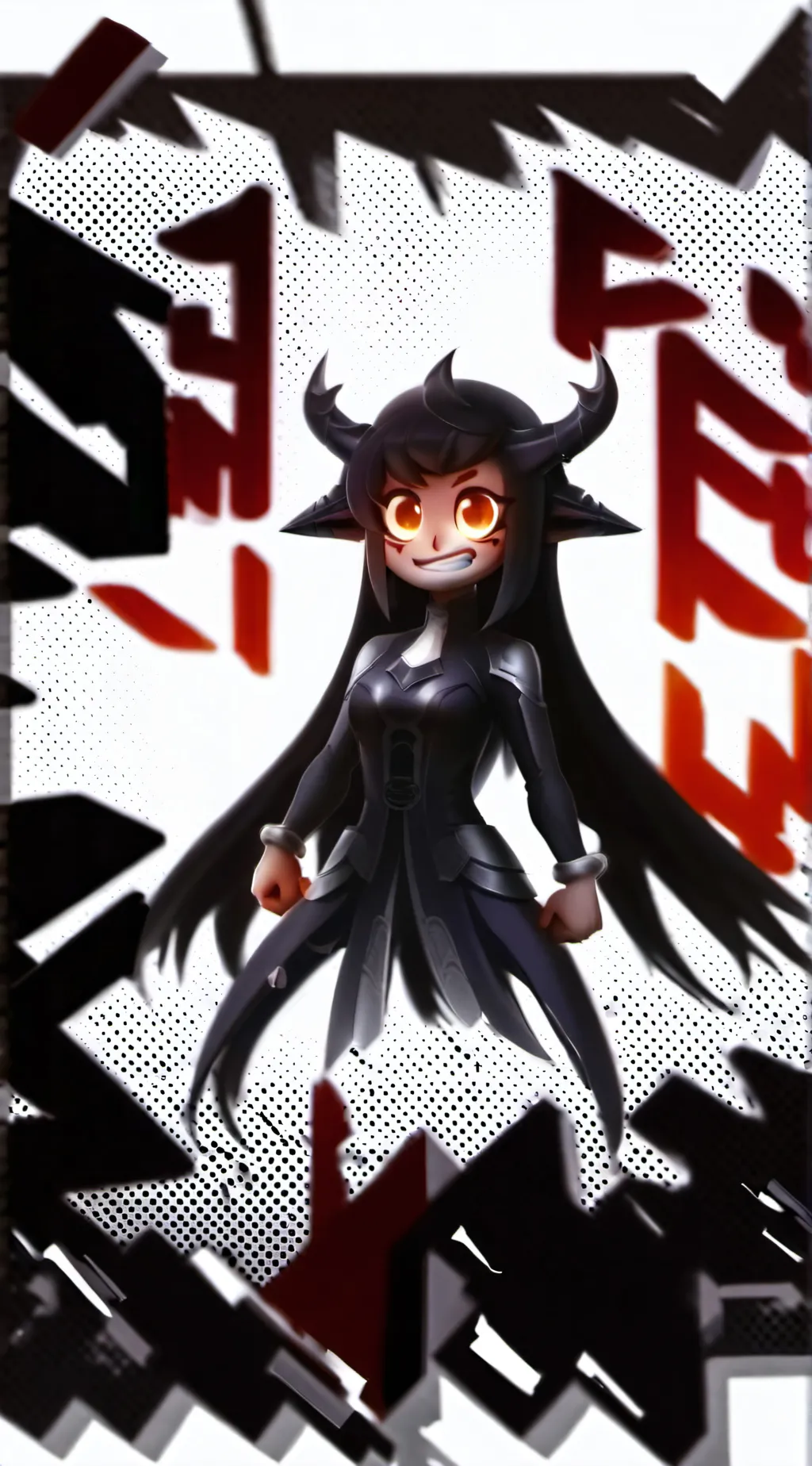 ai character: murder drones  background