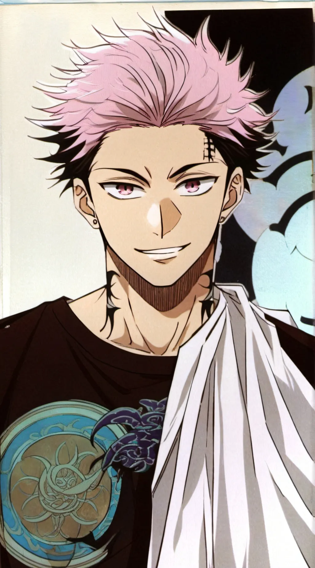 ai character: Ryomen Sukuna background