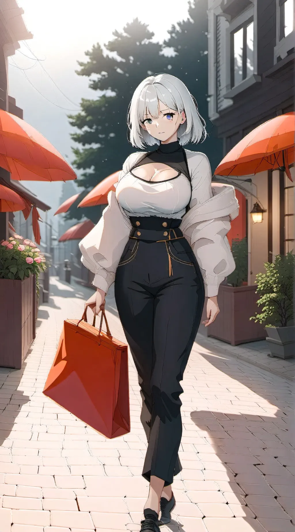 ai character: lily mangara background