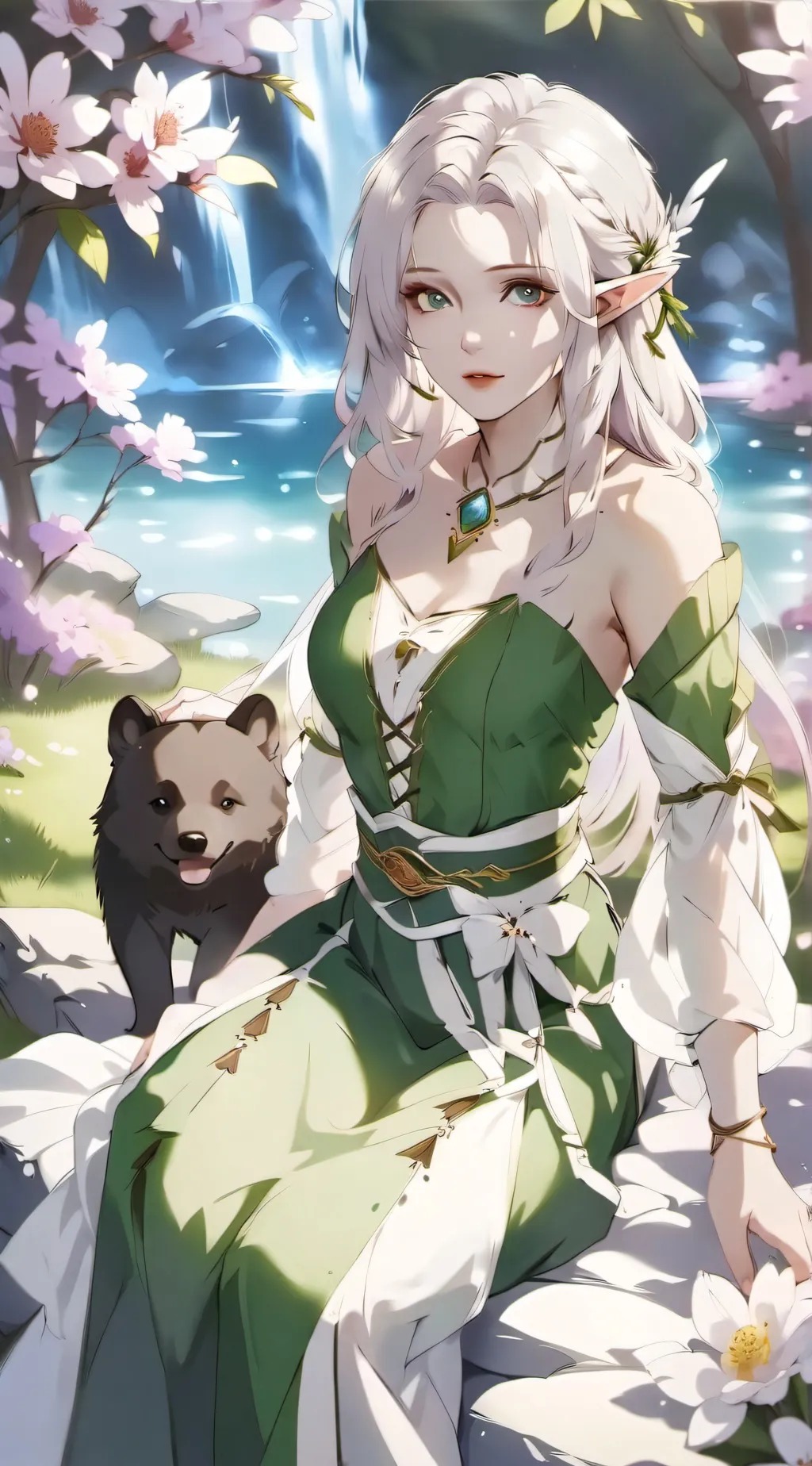 ai character: Lenora background