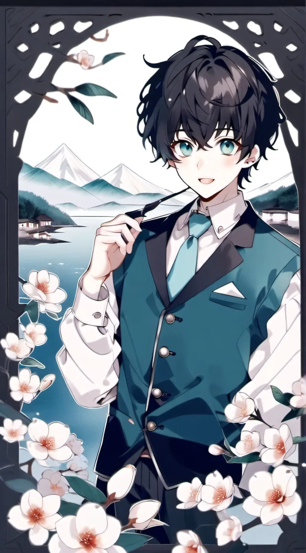 ai character: ~Muichiro Tokito~ background