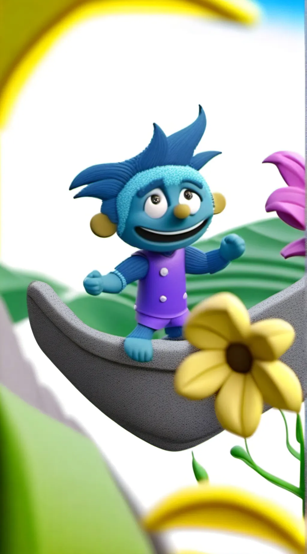 ai character: smurfstorm background