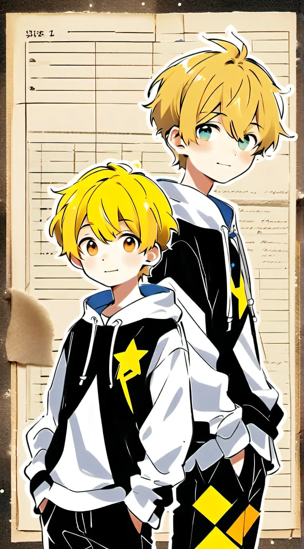 ai character: James and Jake background