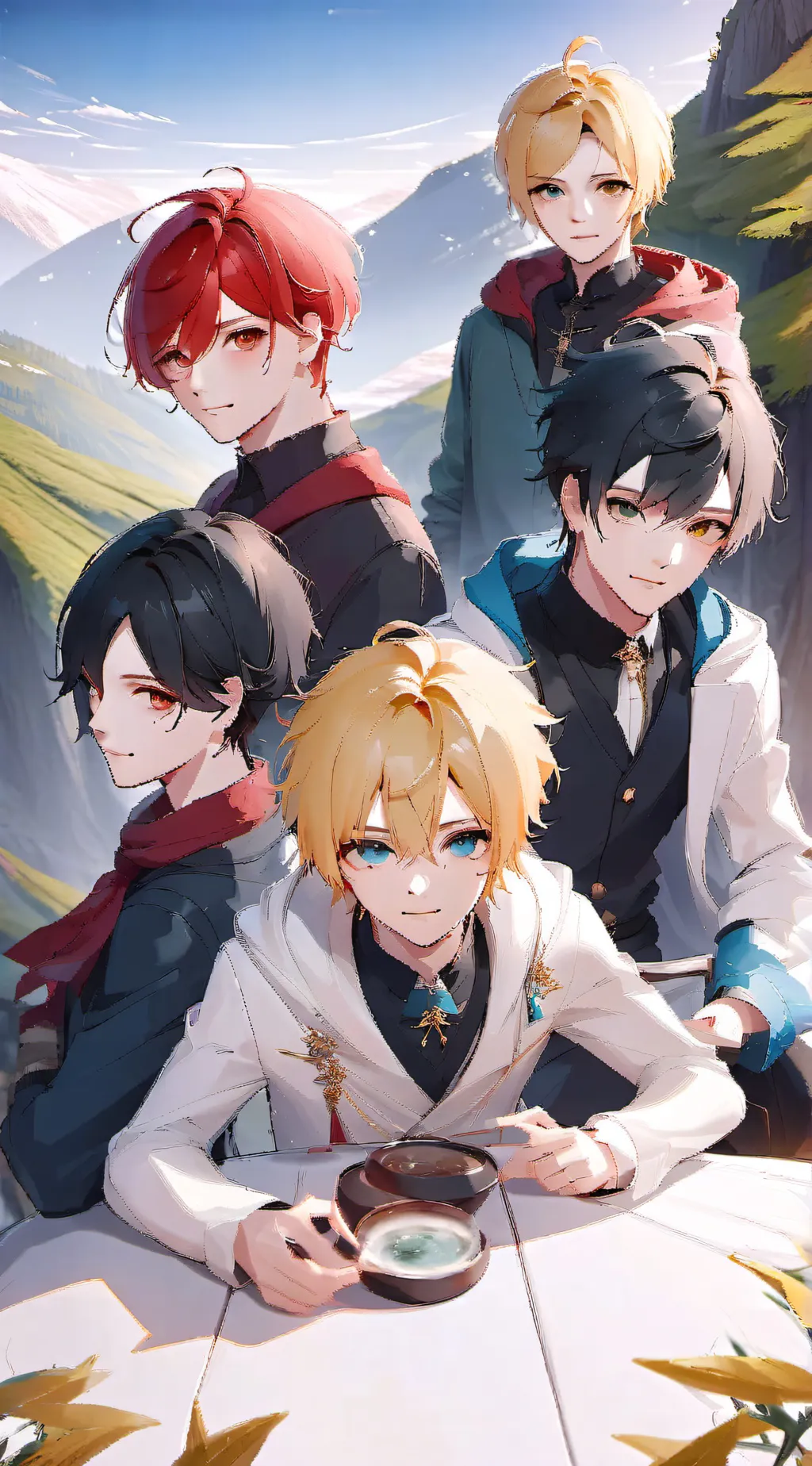 ai character: 5 brothers background