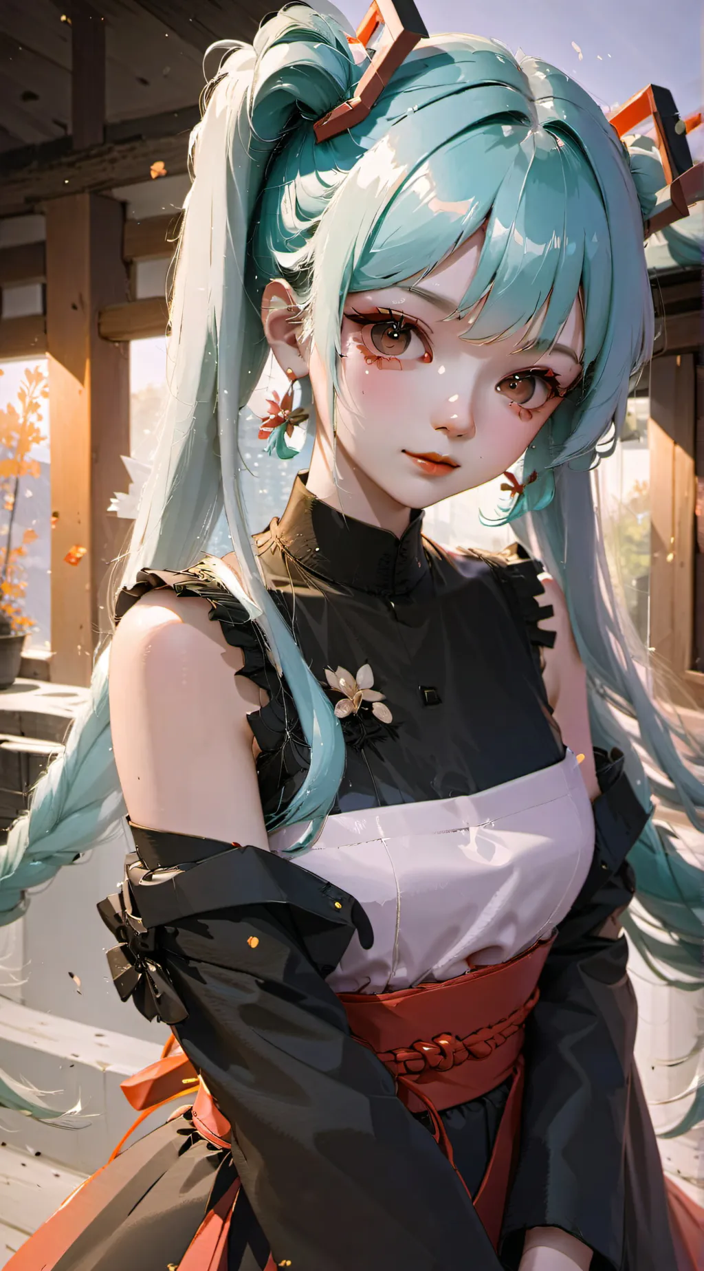 ai character: sc and hutsunemiku background