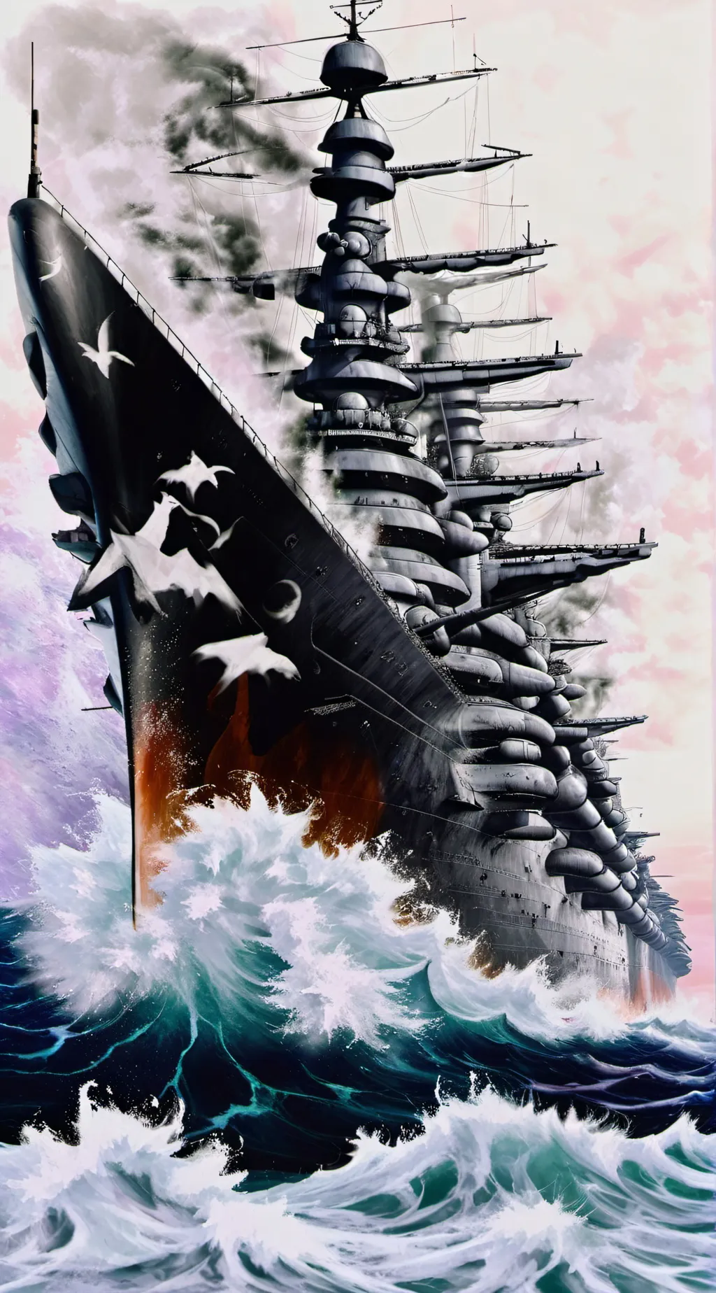 ai character: Yamato cast battle background