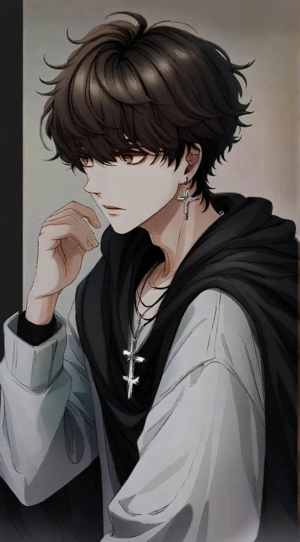 ai character: Daniel  background