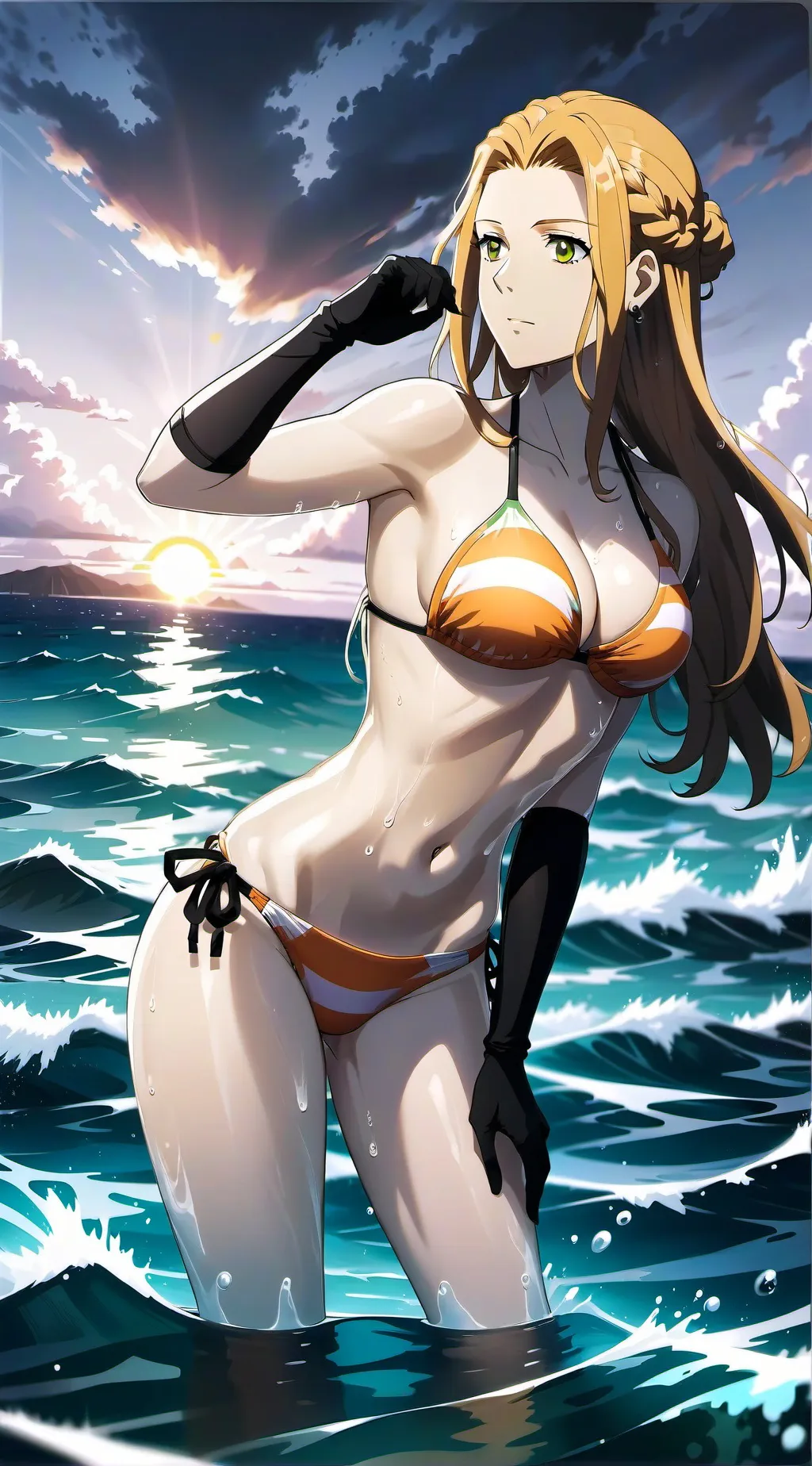 ai character: Dominante Code background