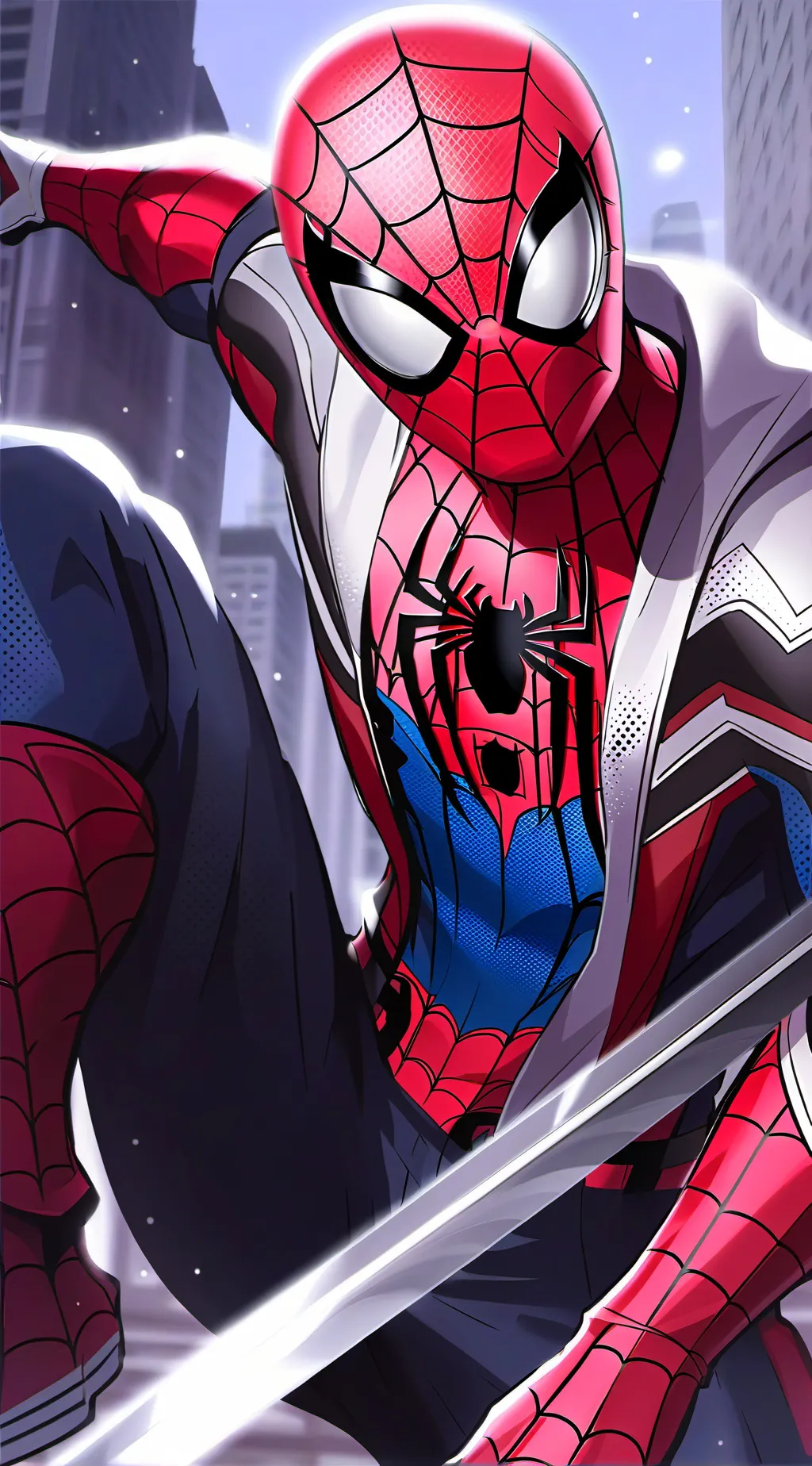 ai character: Spider man 2 background