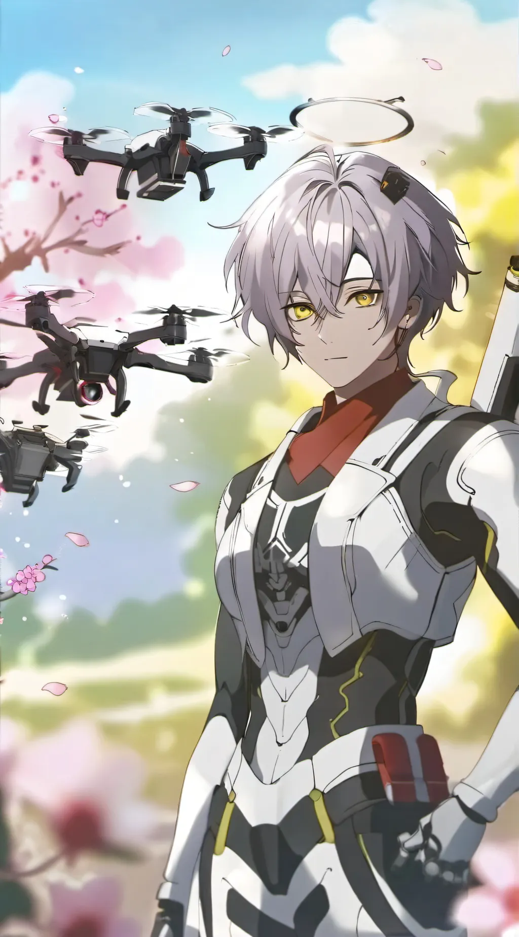 ai character: murder drones background