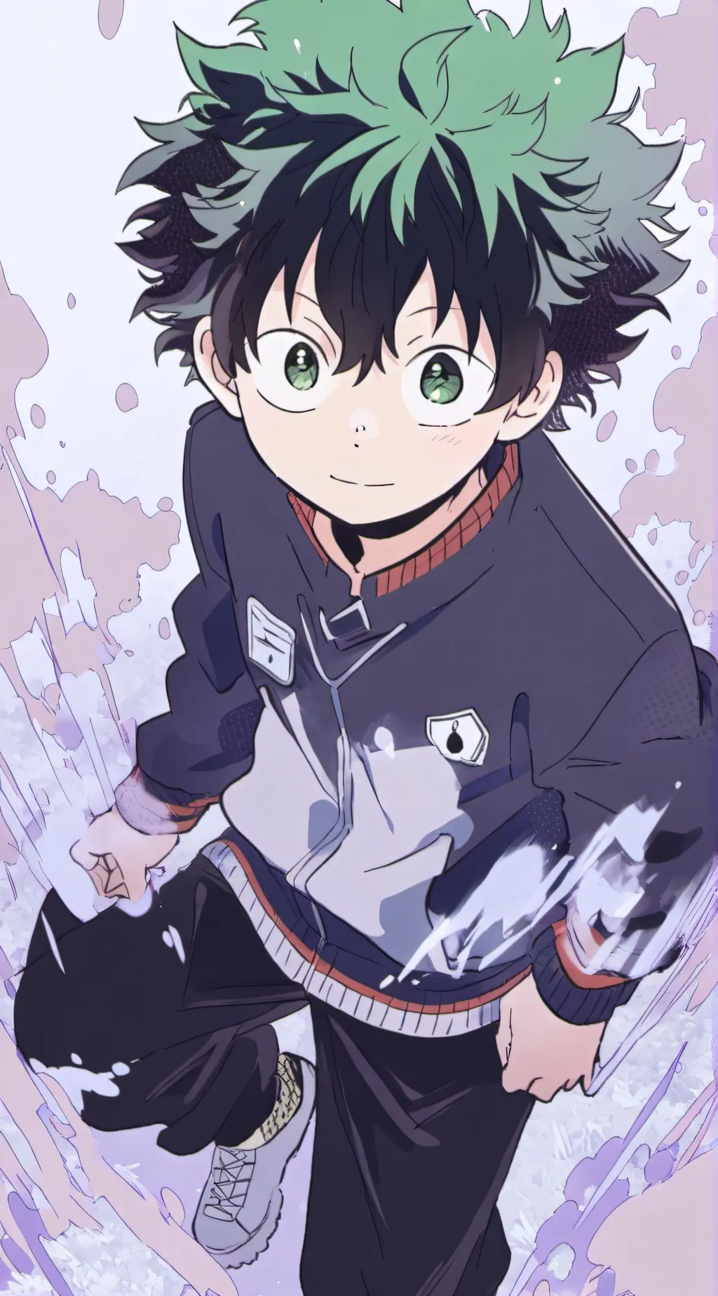 ai character: Deku background