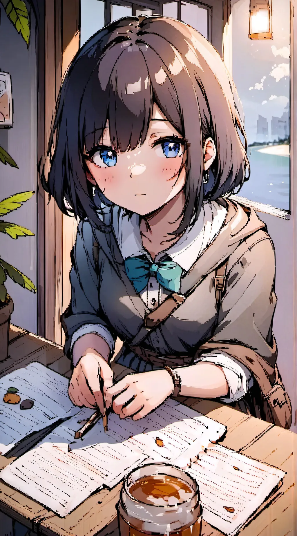ai character: Lisa background