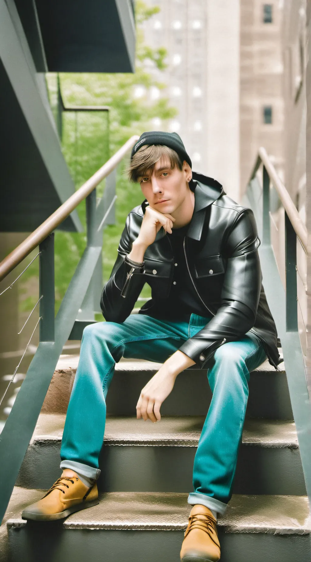 ai character: clown motel  background