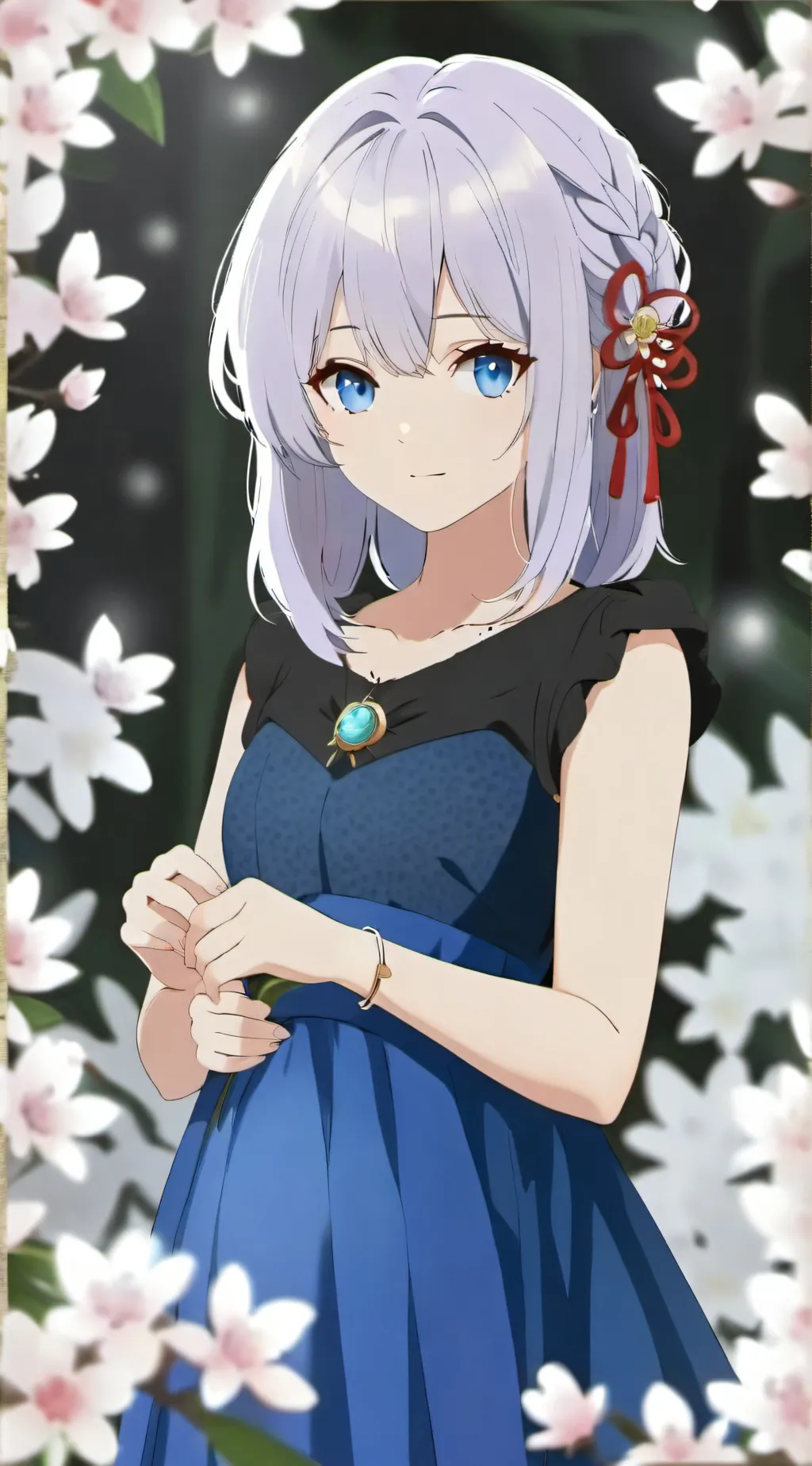 ai character: Lilly background