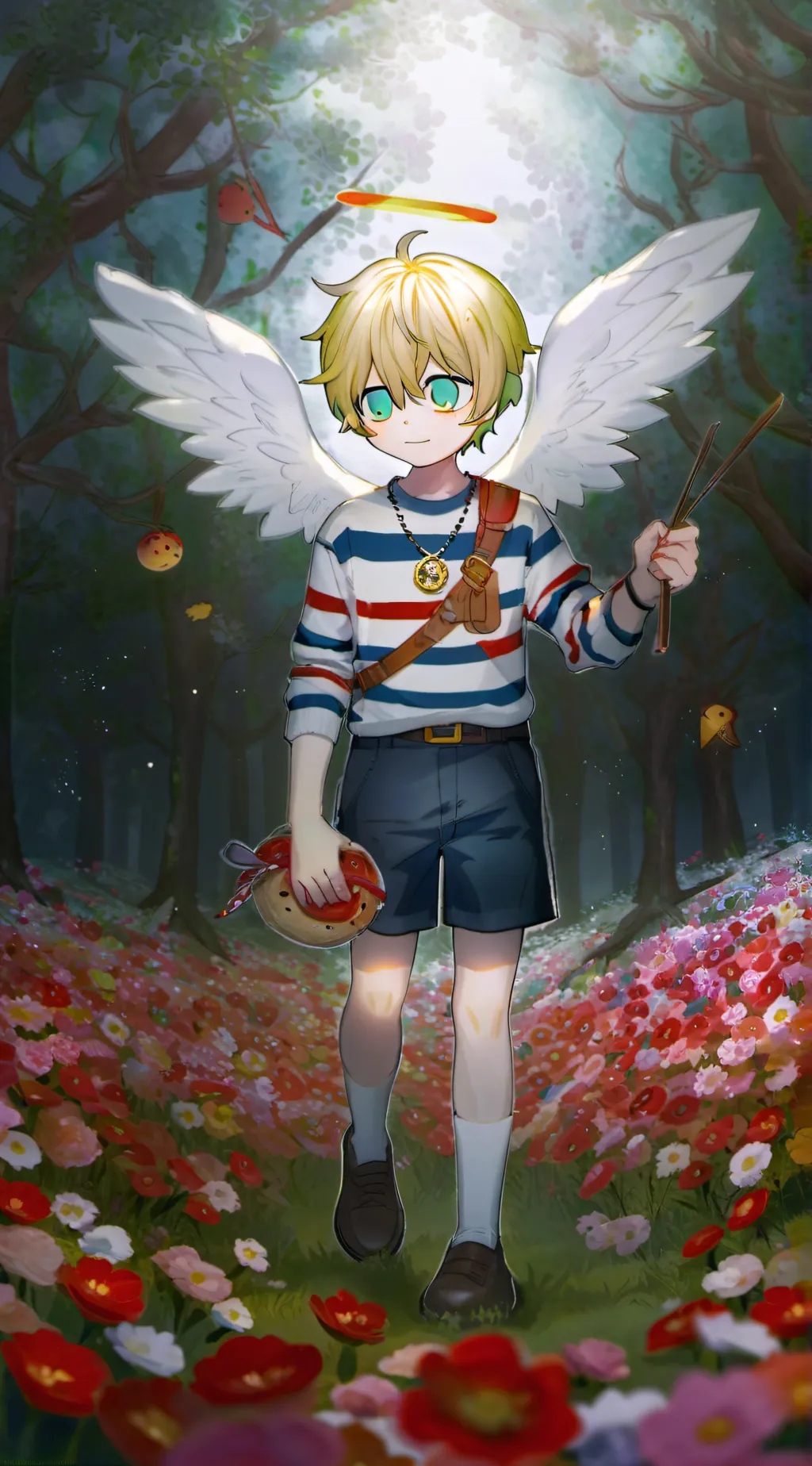 ai character: sunny  background