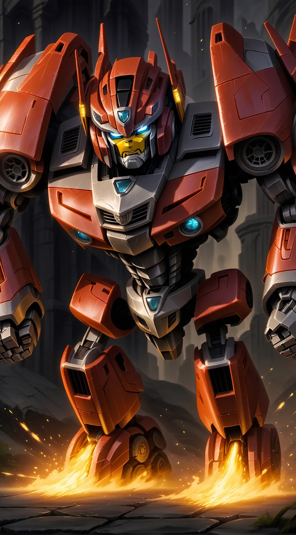 ai character: rescue bots(S2) background