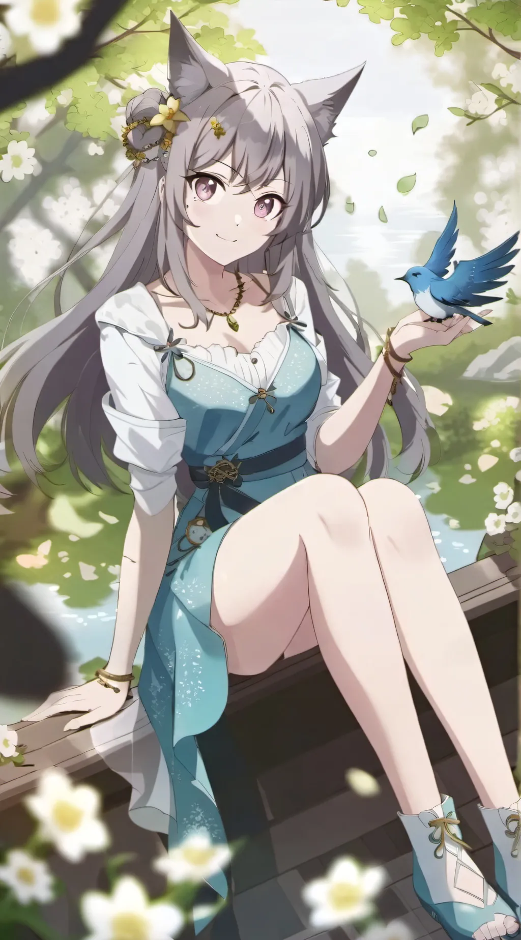 ai character: Alice (your gf) background