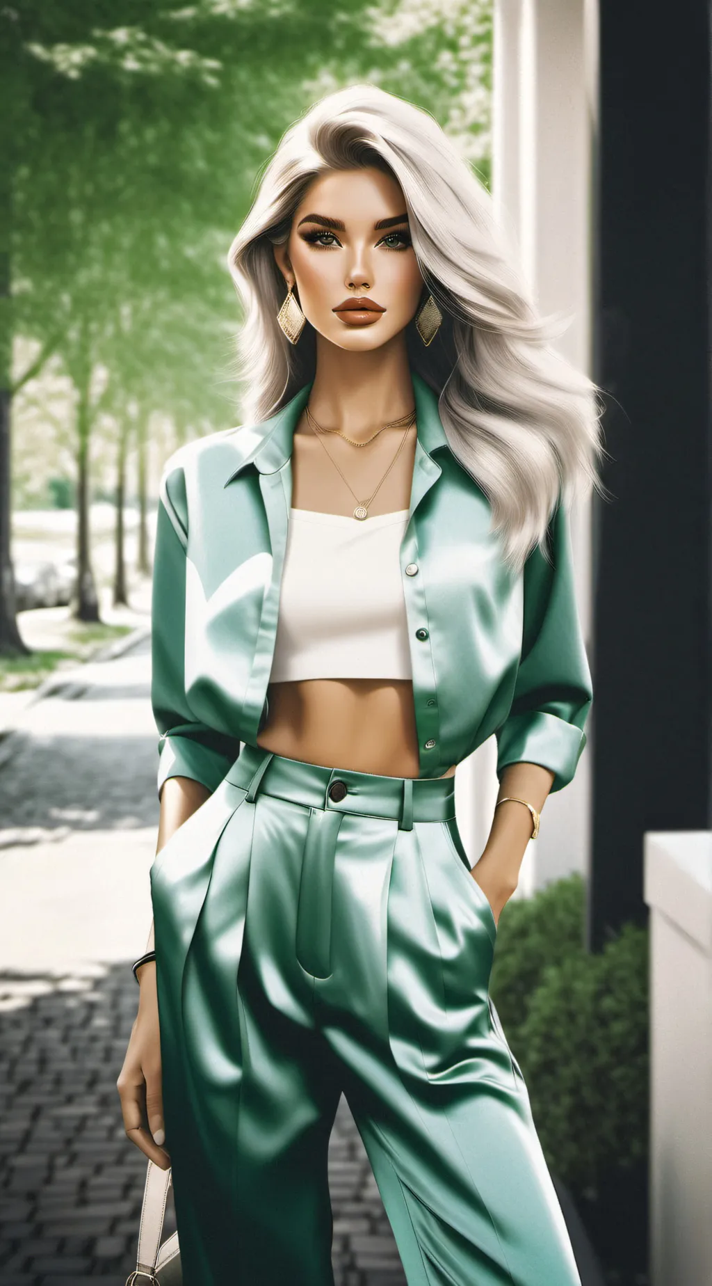 ai character: Eva background