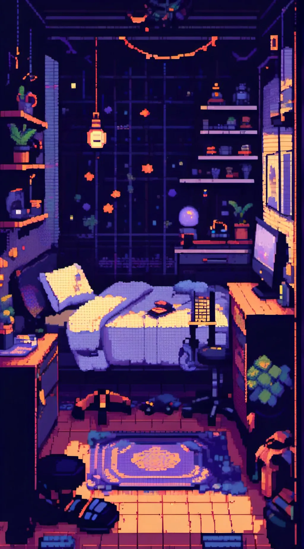 ai character: MD Sleepover!  background