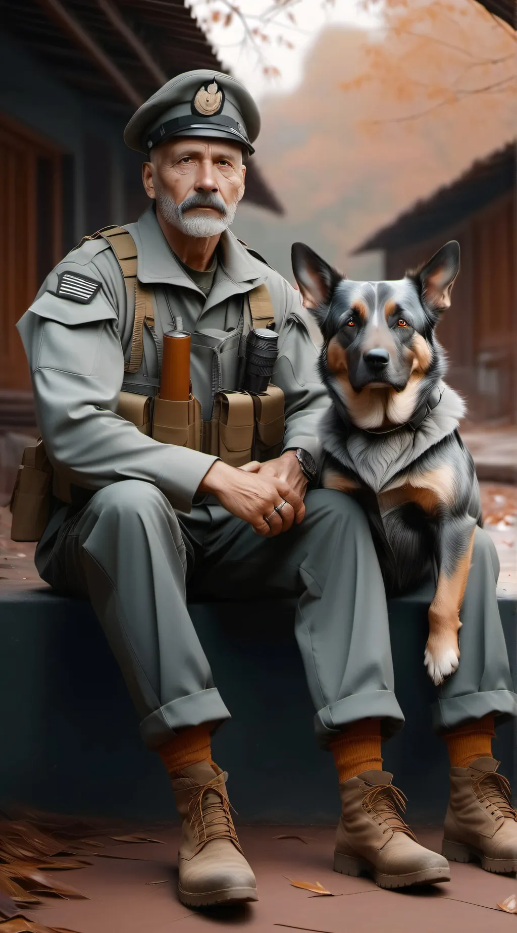 ai character: duke and Dutch background