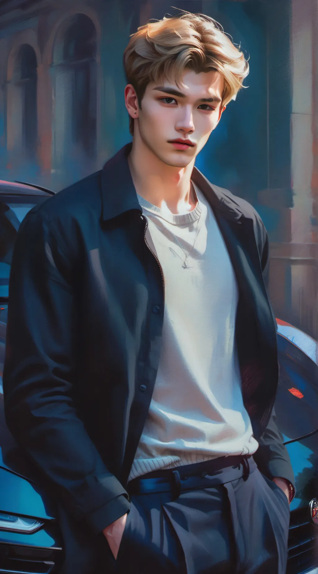 ai character: Anthony background