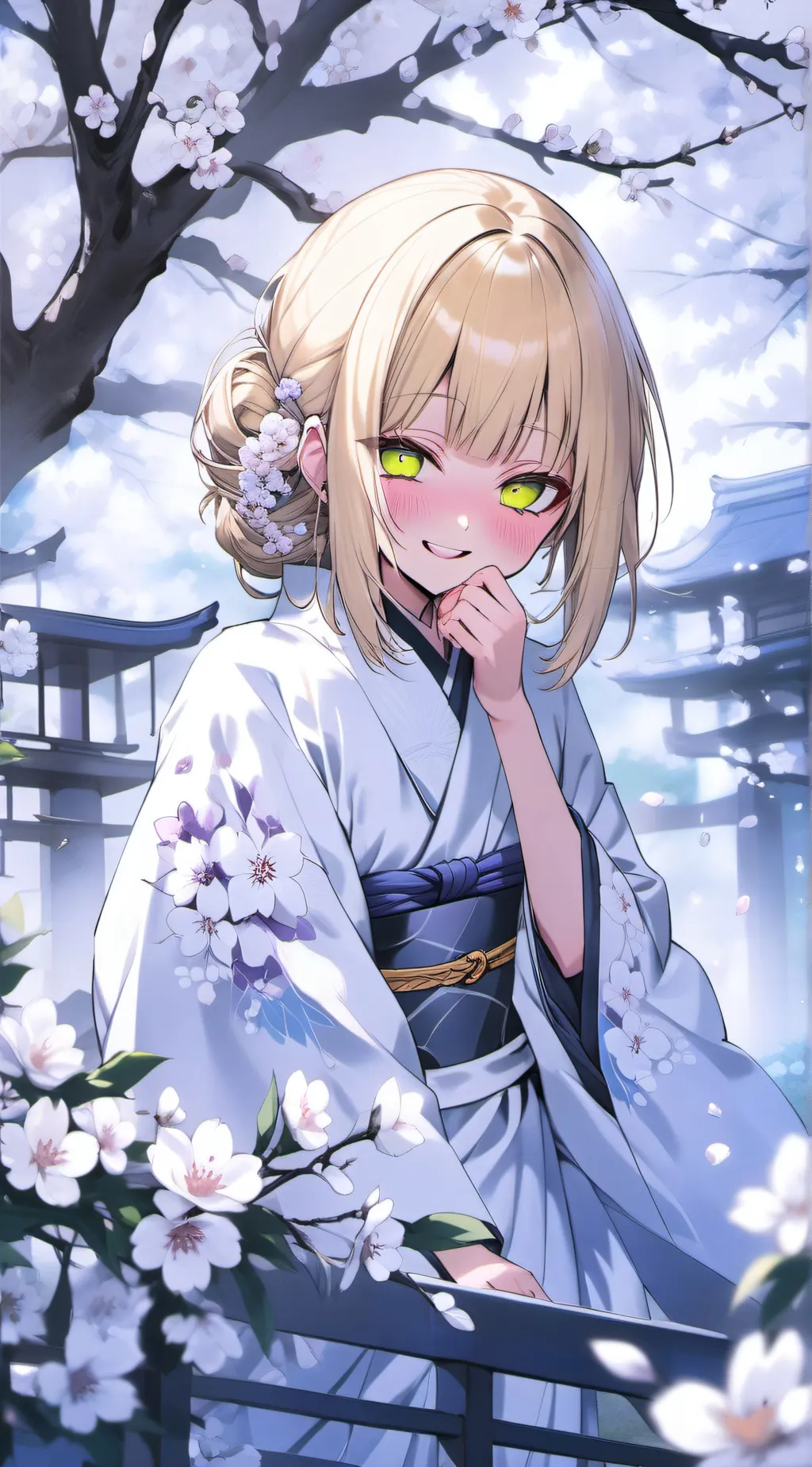 ai character: toga  background