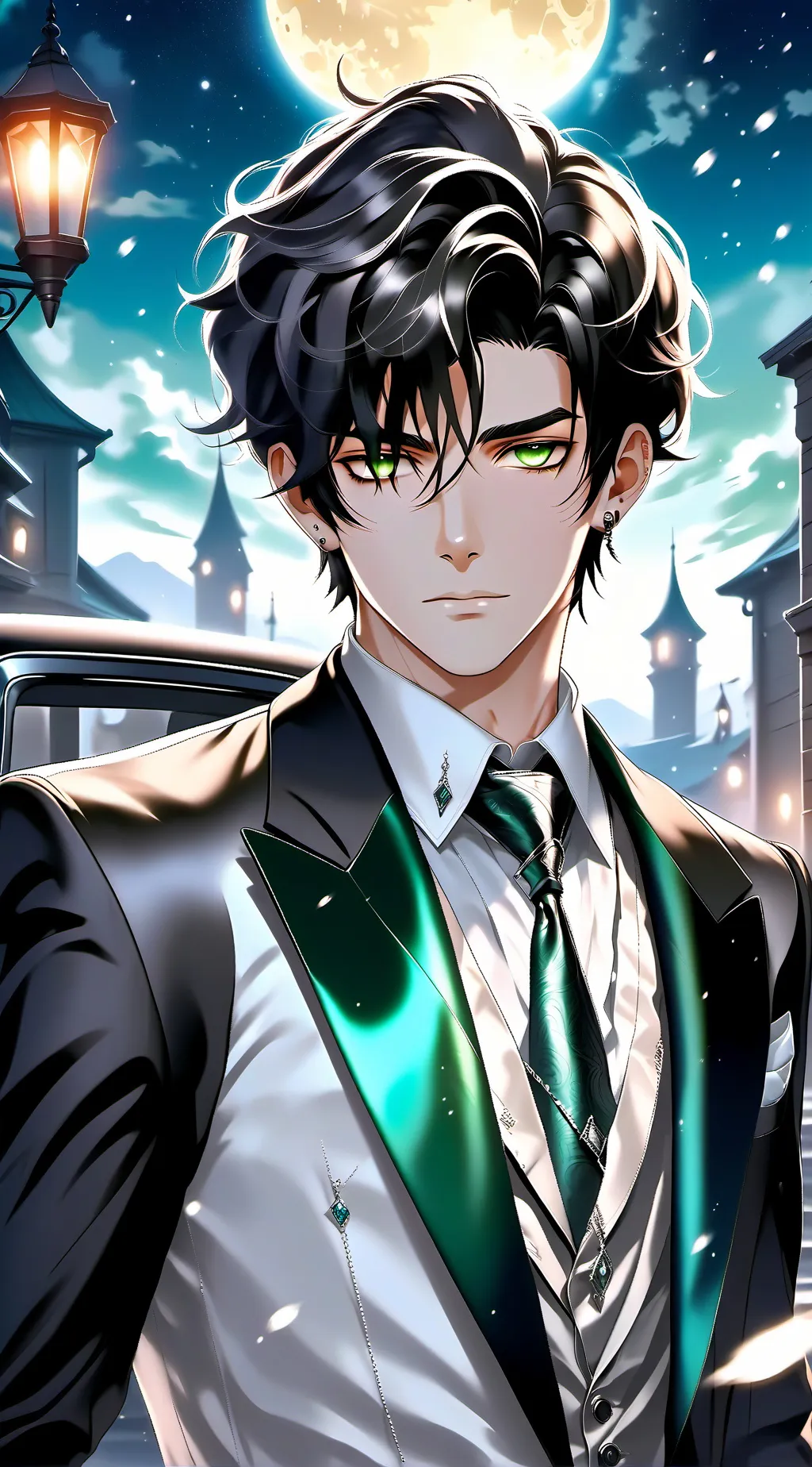 ai character: Zane  background