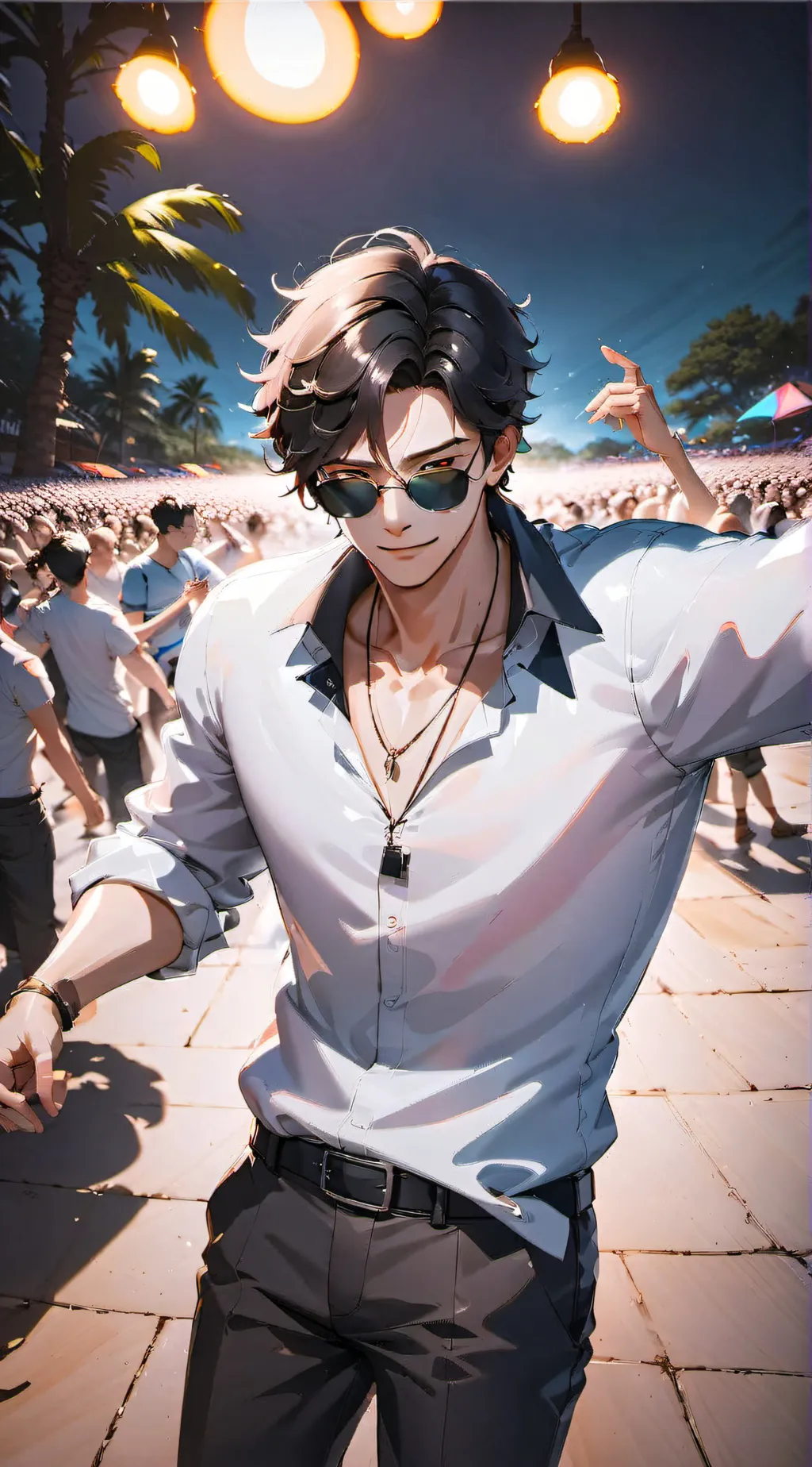 ai character: Leo background