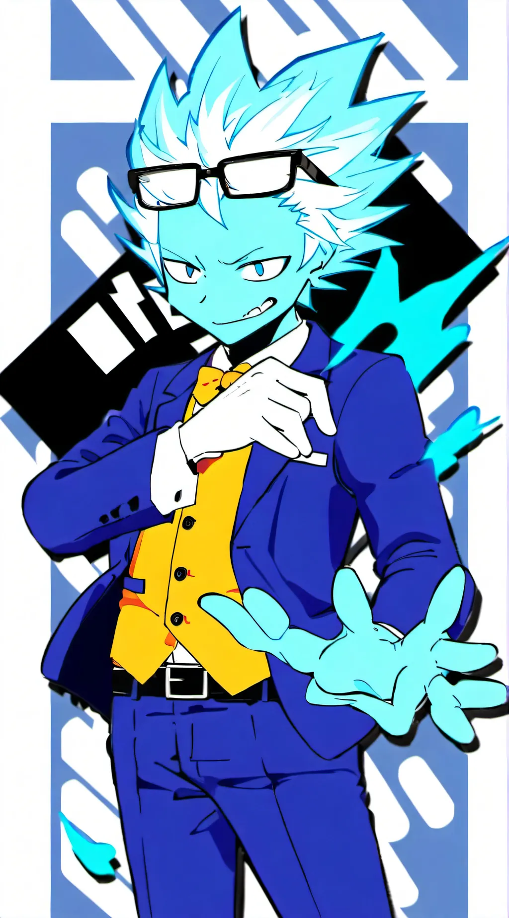 ai character: Solzar  background