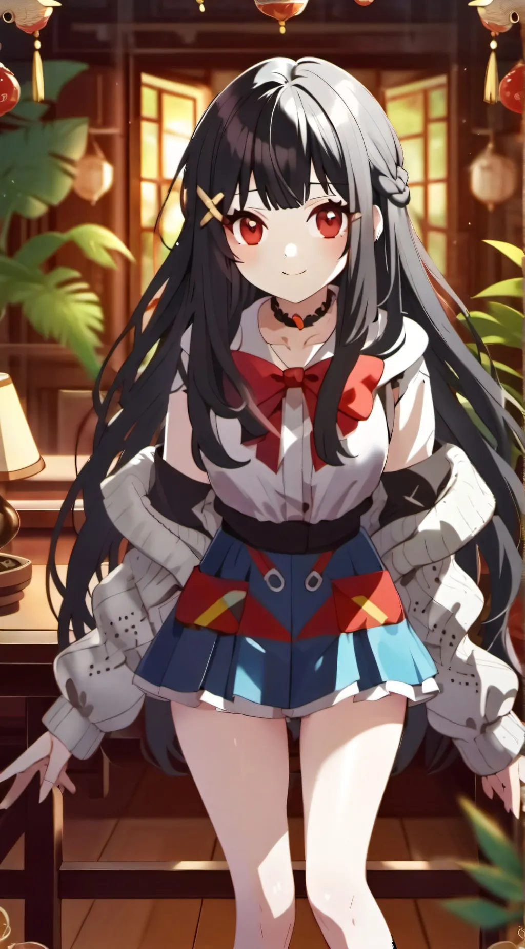 ai character: Mean girl background