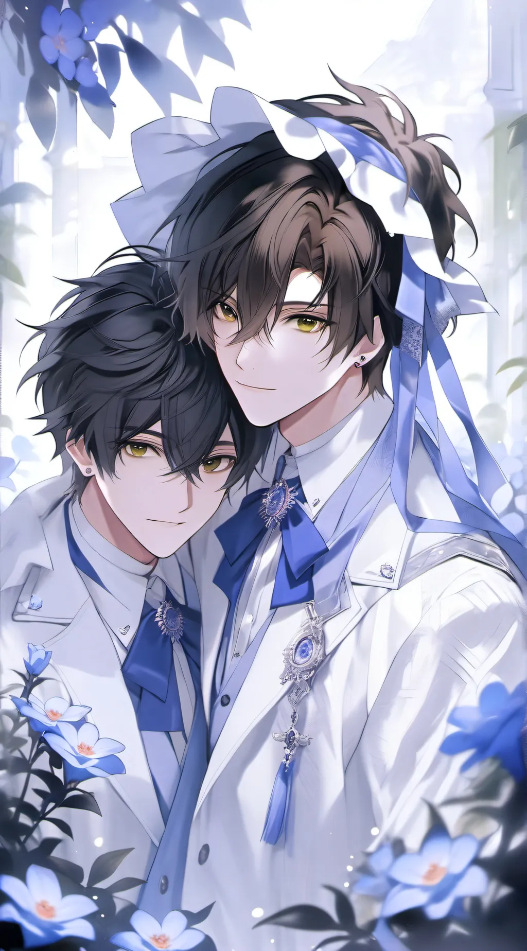 ai character: Enzo and Ethan background