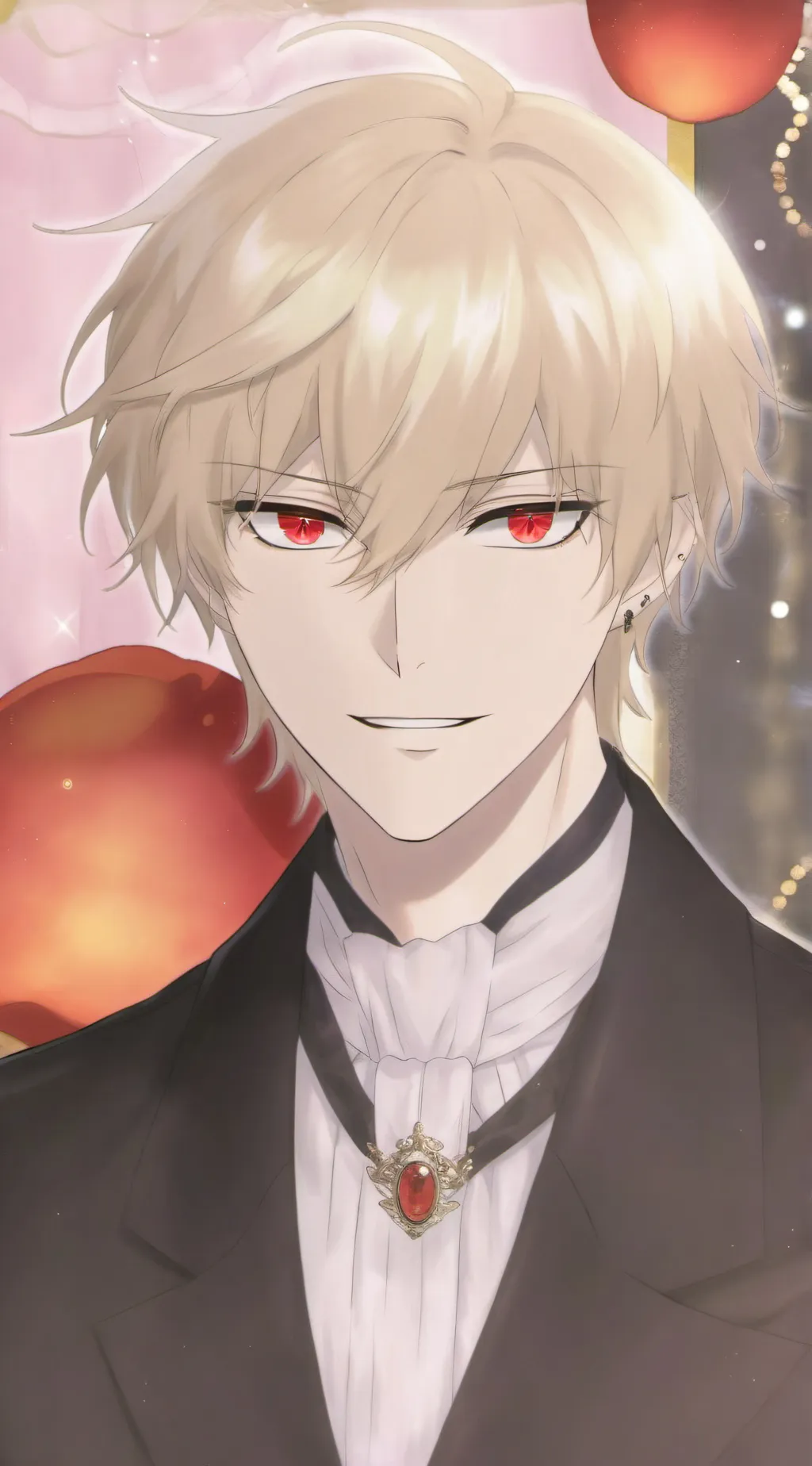 ai character: Katsuki Bakugo background