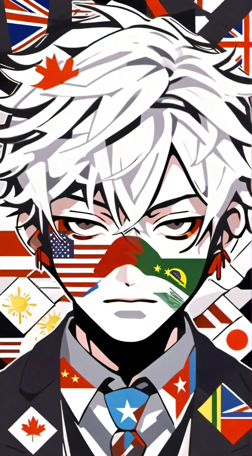 ai character: country humans background