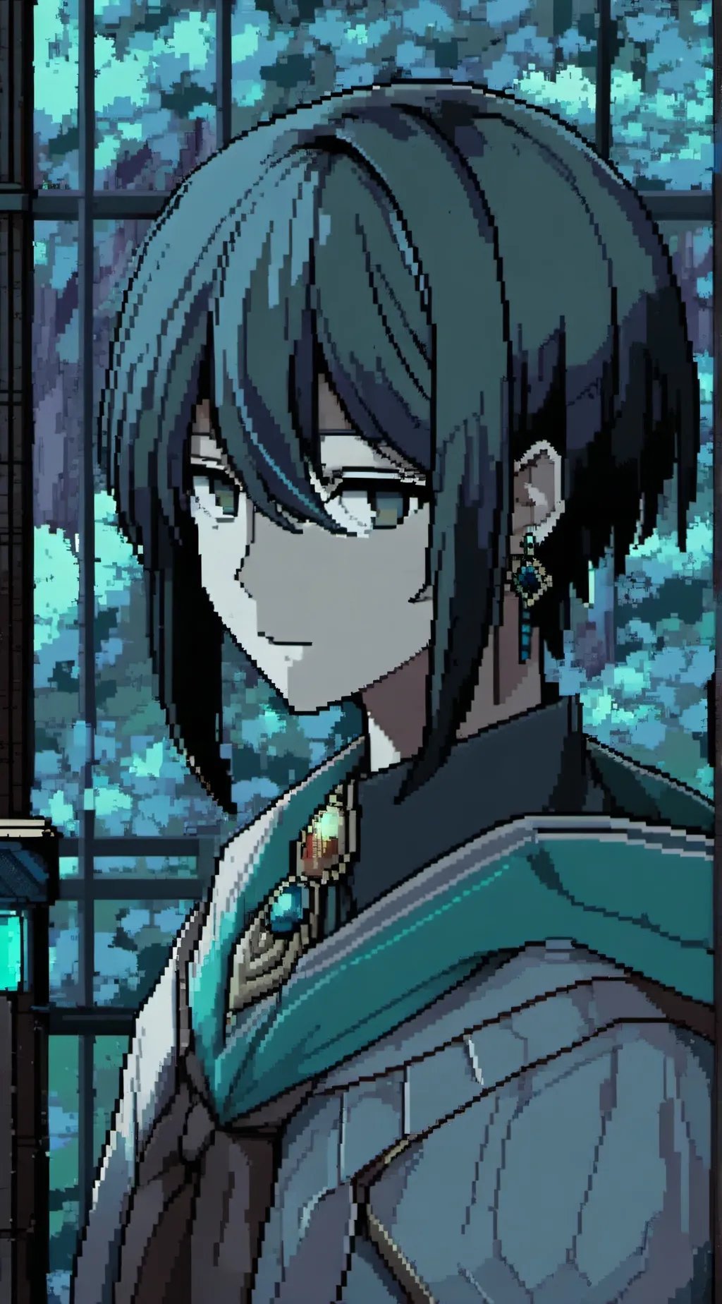 ai character: Genya  background