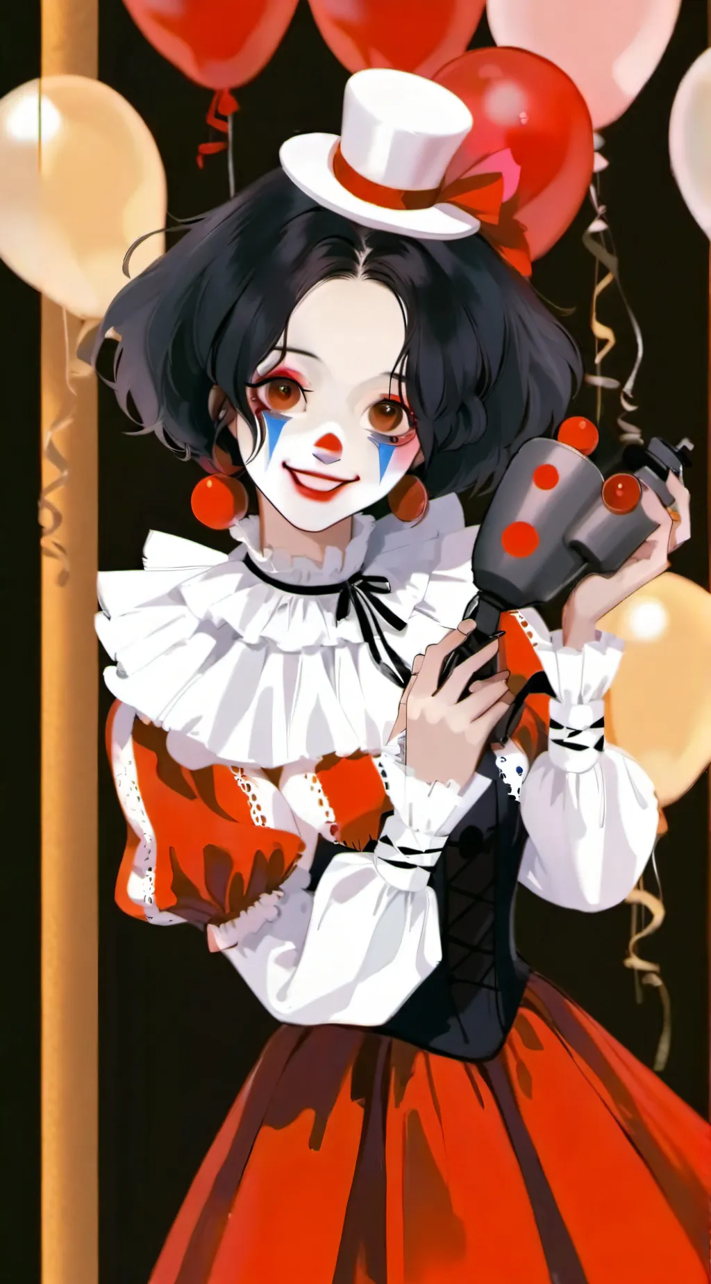 ai character: Clown Inflation background