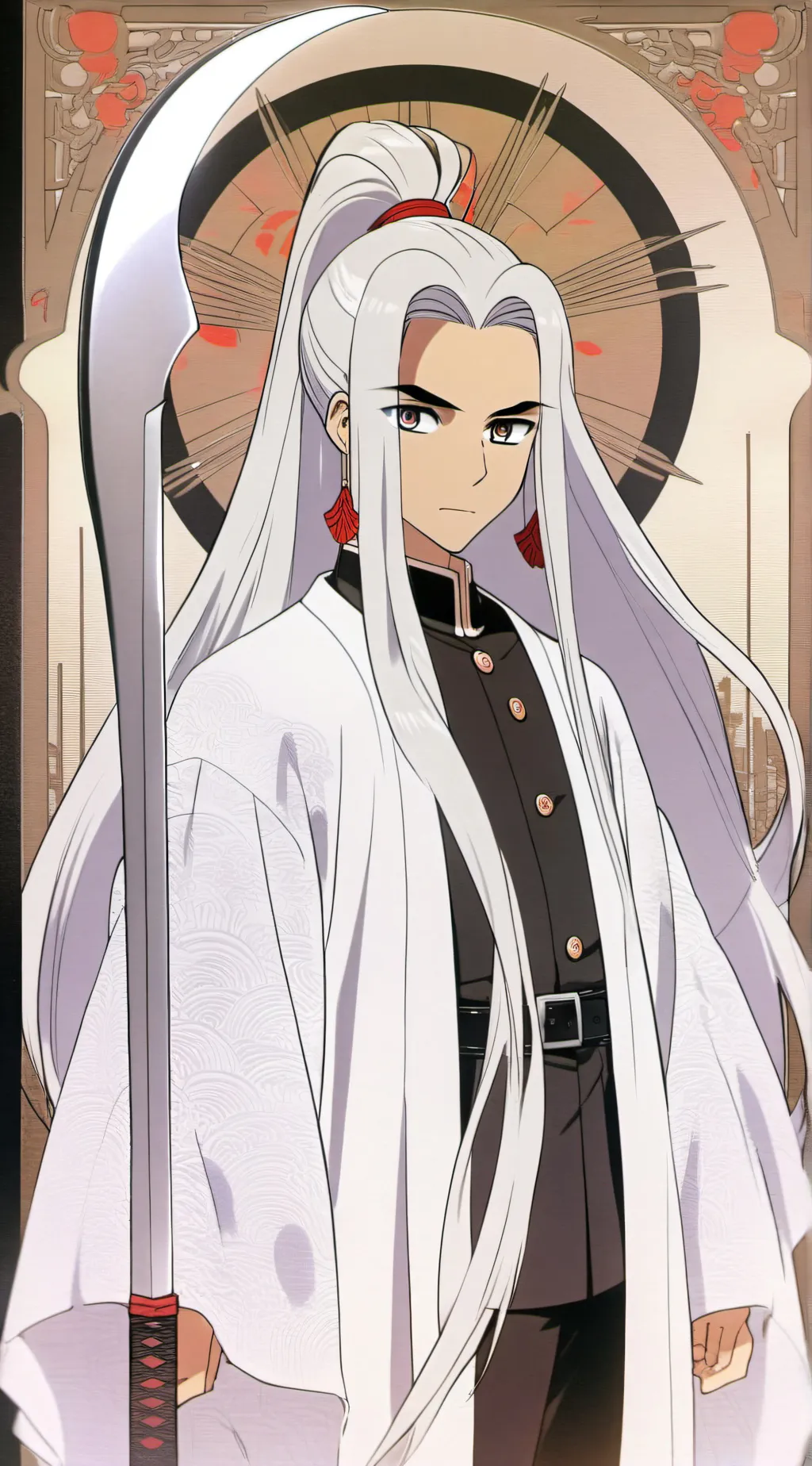 ai character: Darkness Engel background