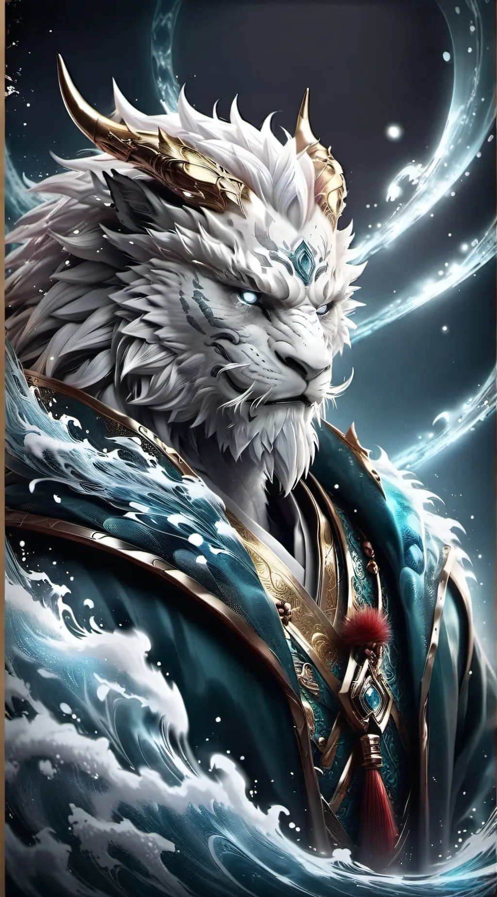 ai character: King Julio background