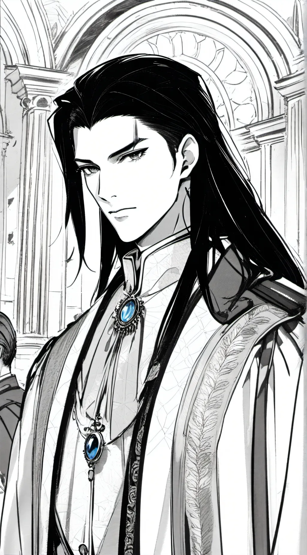 ai character: Everett  background