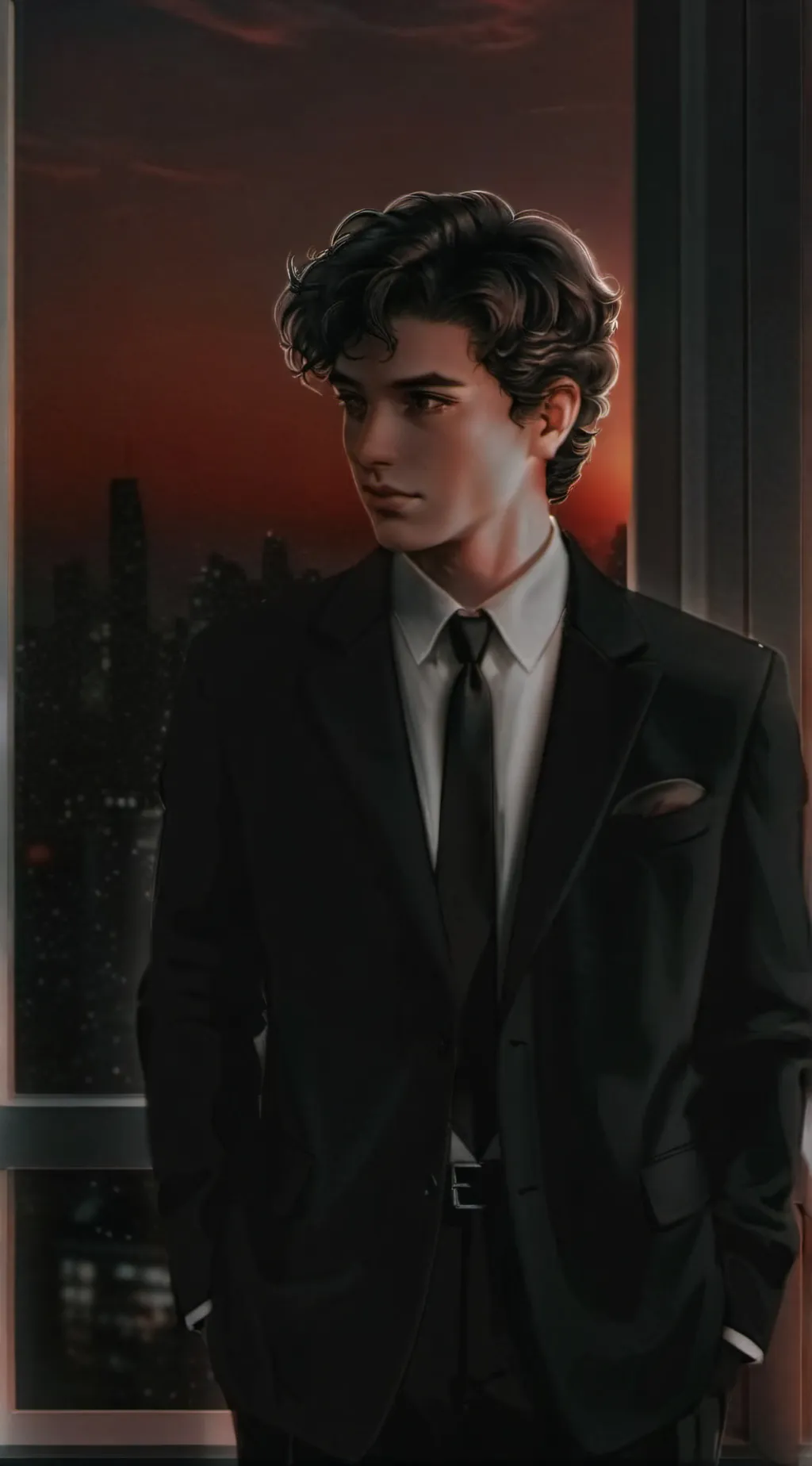 ai character: Matheo riddle  background