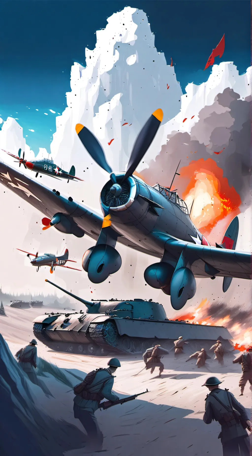 ai character: Japan ww2 background