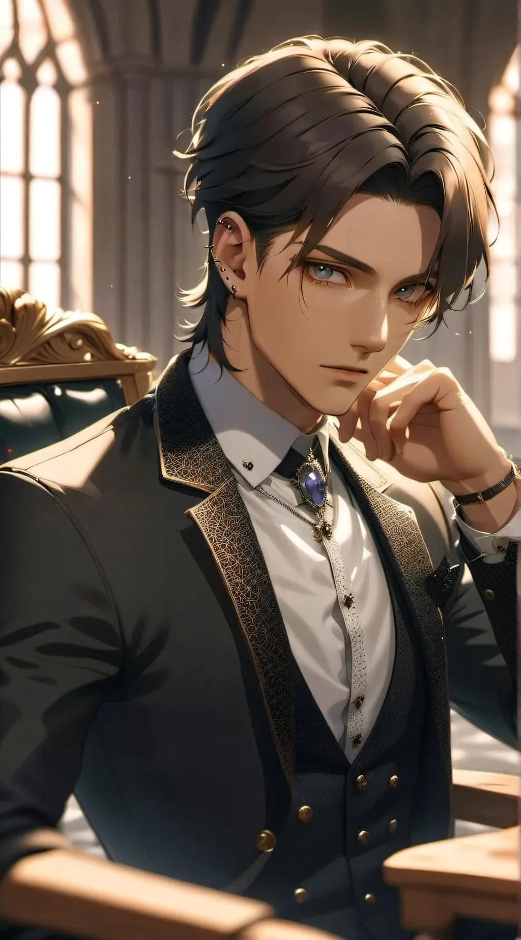 ai character: Dominic background