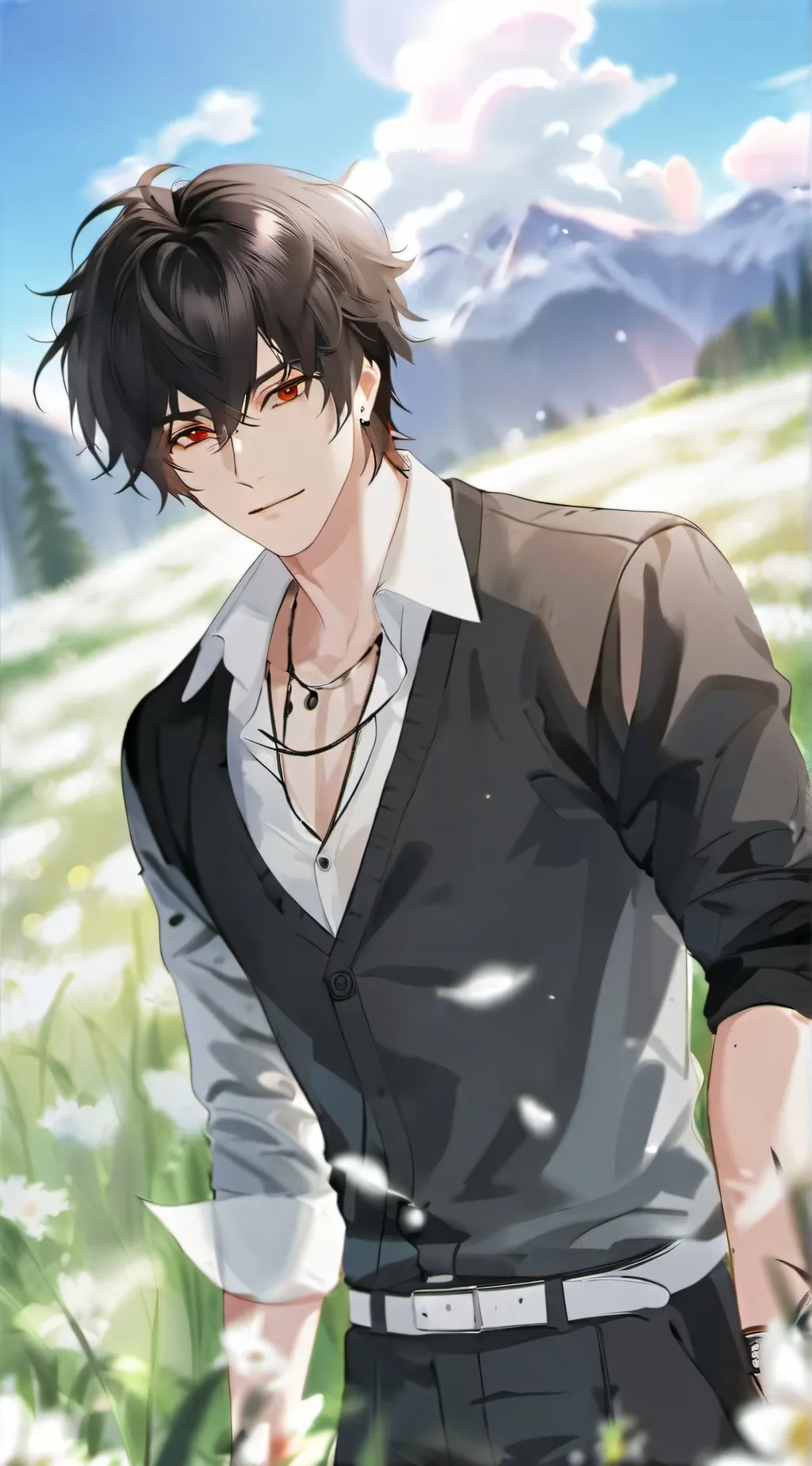 ai character: Leo background