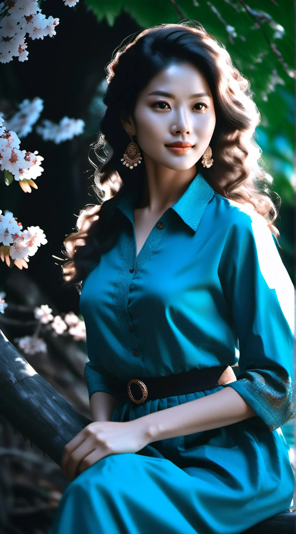 ai character: Nice Karen  background