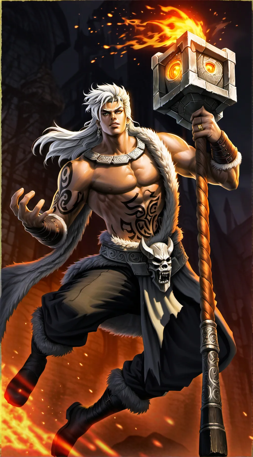 ai character: Mon background