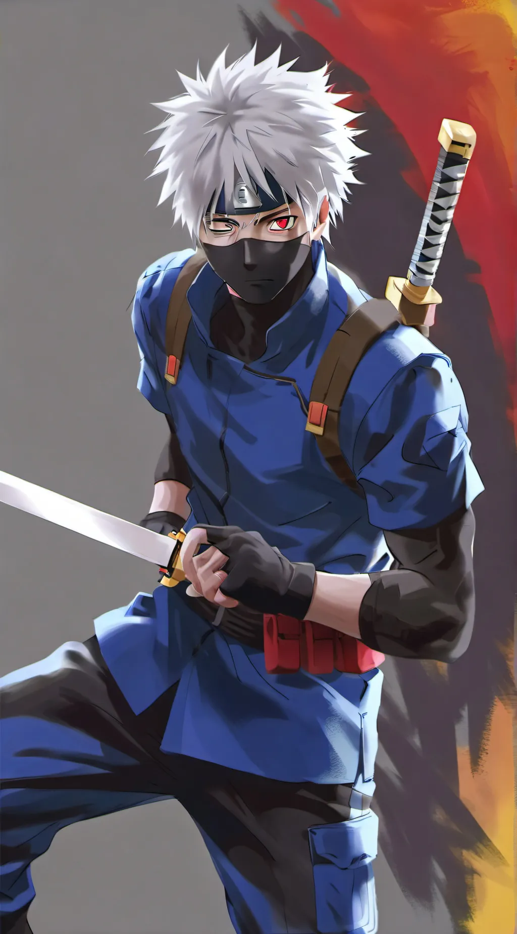 ai character: kakashi brother background