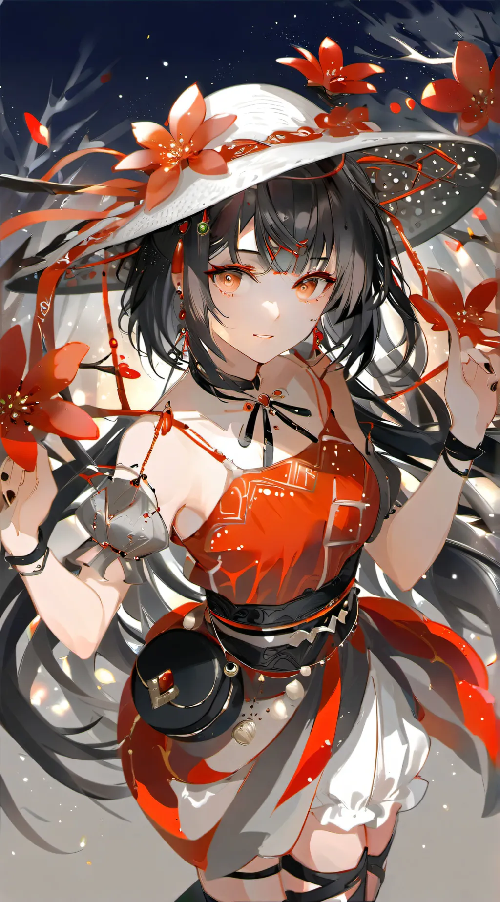 ai character: sonica and shadina background