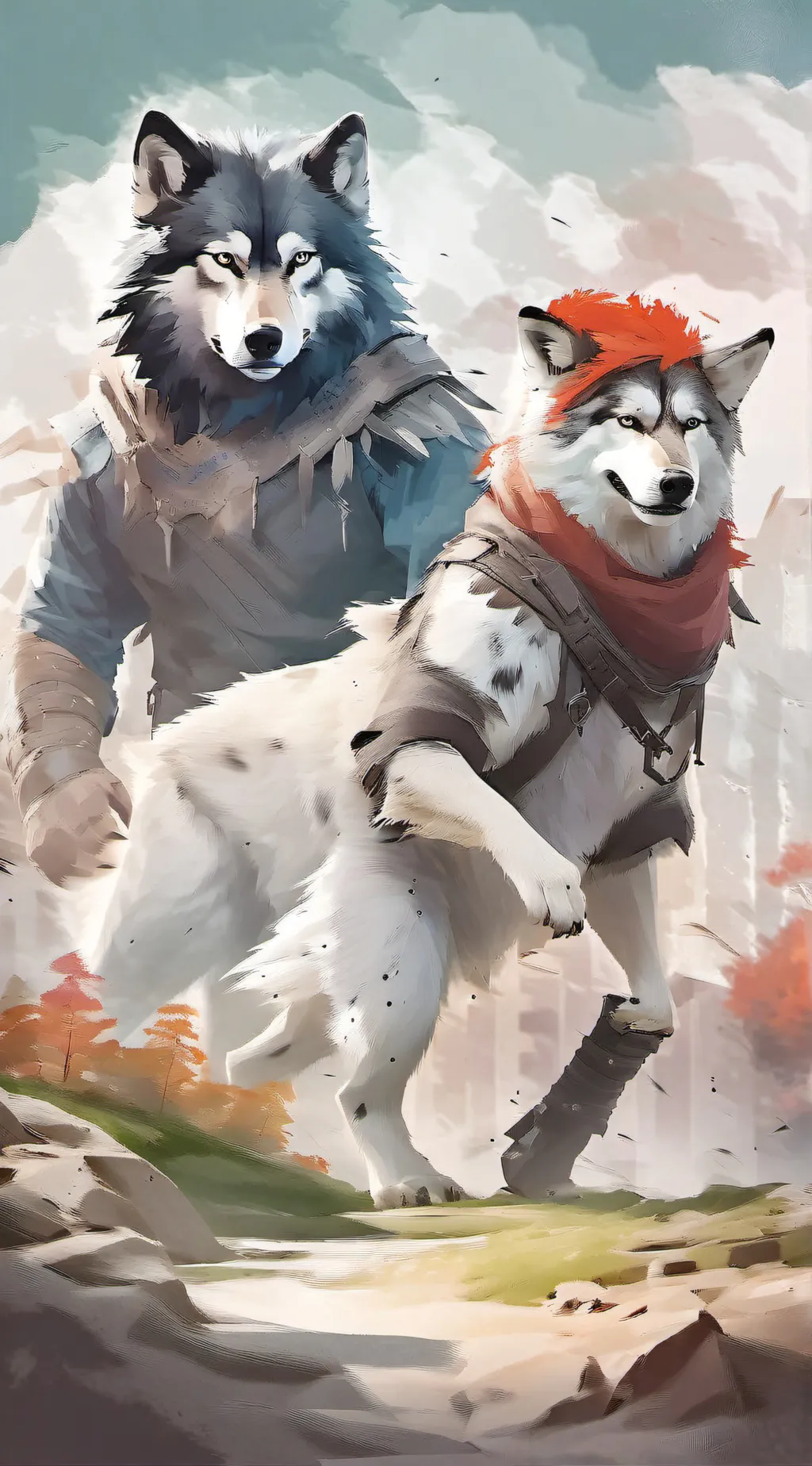 ai character: Wolfpack background