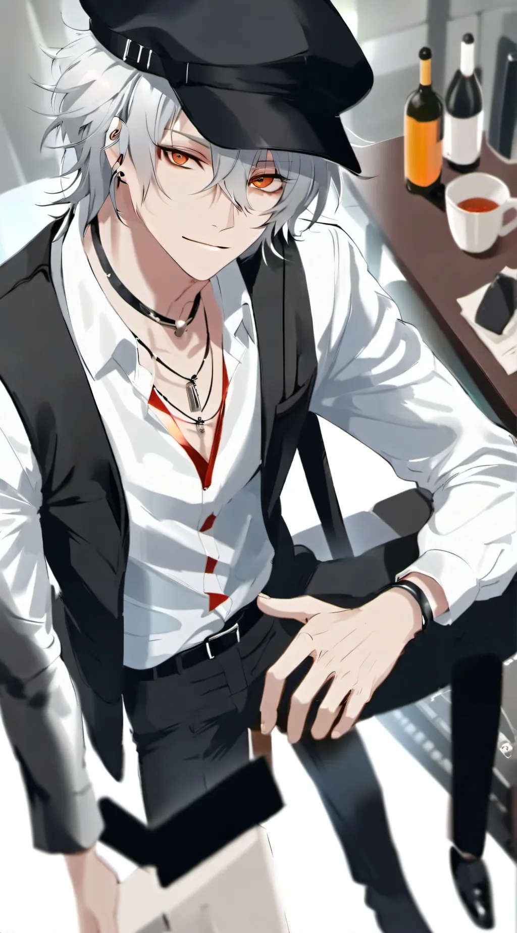 ai character: MIKE background