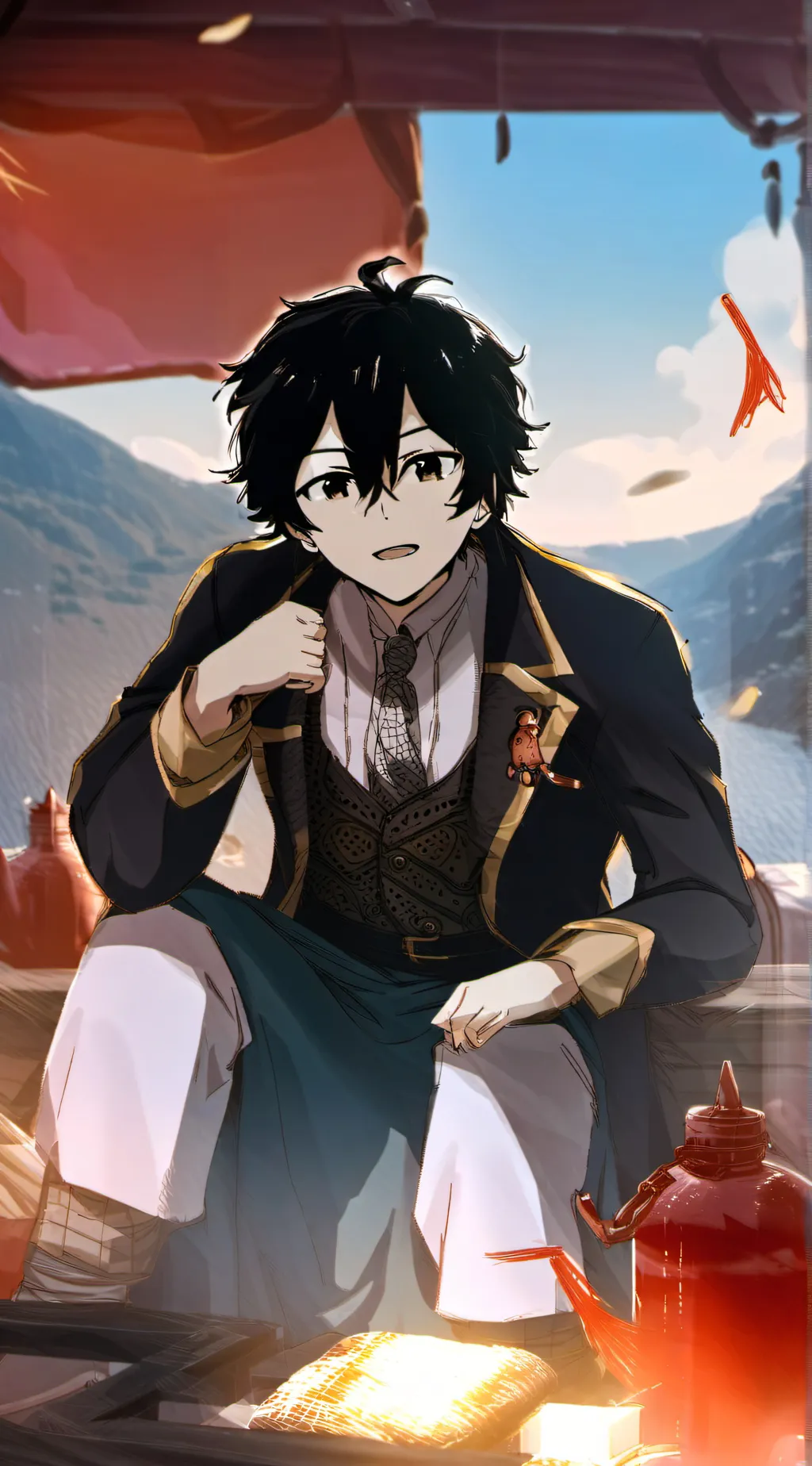ai character: Thomas background