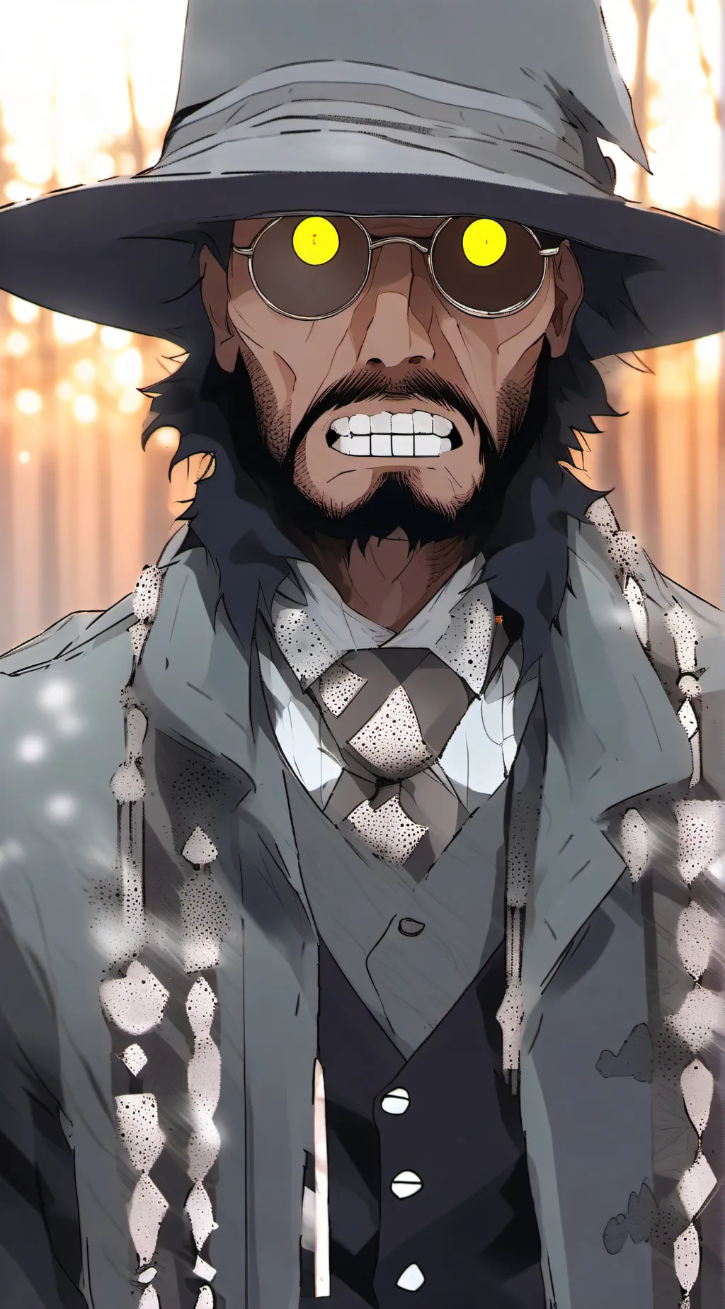 ai character: Radom weirdo background
